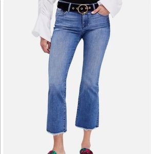 Free People Cropped Flare Jeans 26